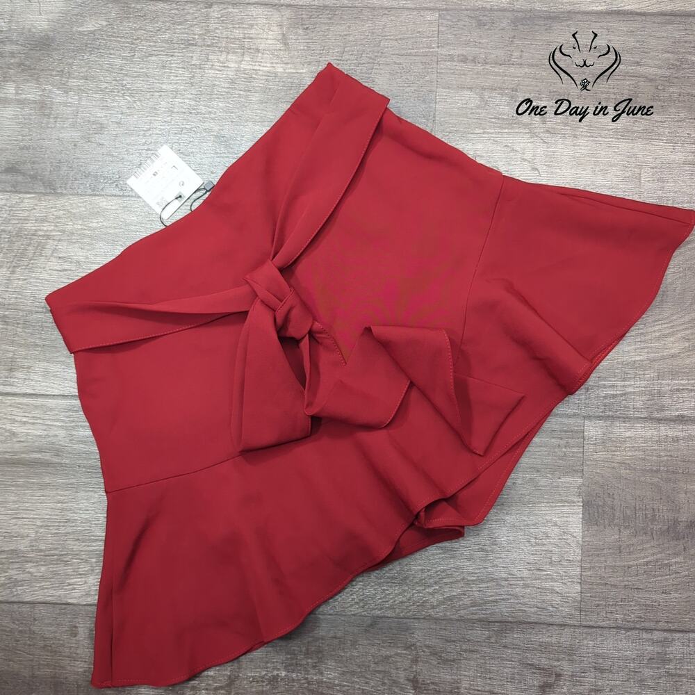 Zara Bow Tie Skort Size L